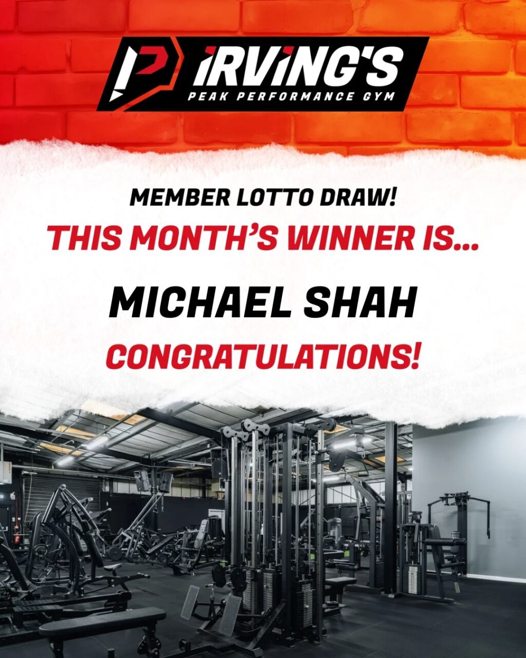 Instagram post from irvingspeakperformancegym. This post is in position 4.